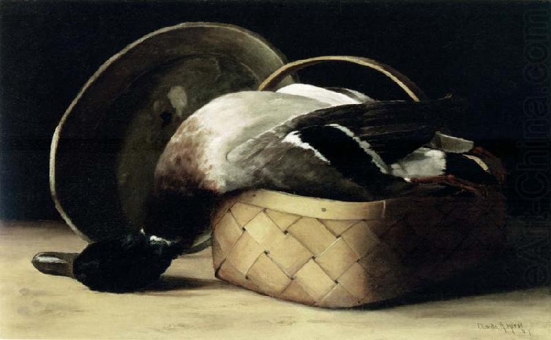 Still Life with Duck in a Basket, Hirst, Claude Raguet